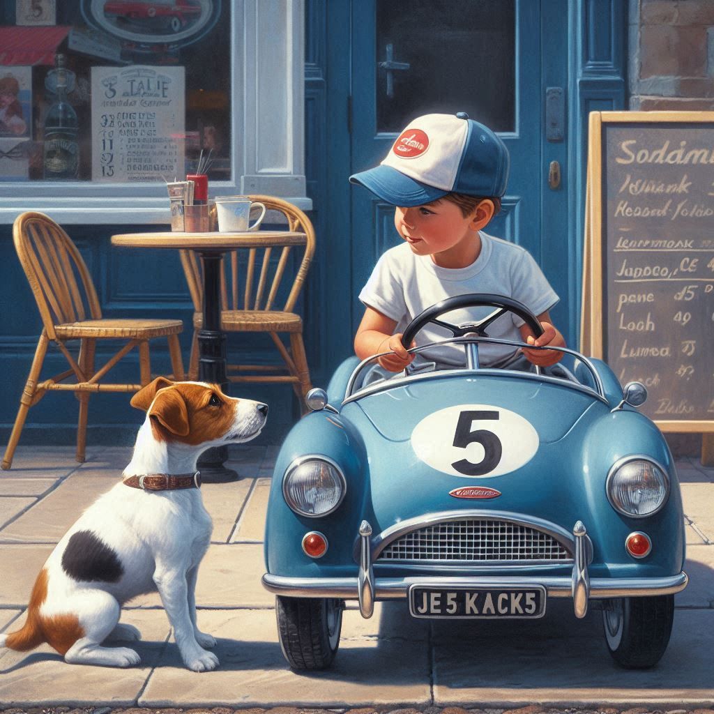 A boy and his bestie