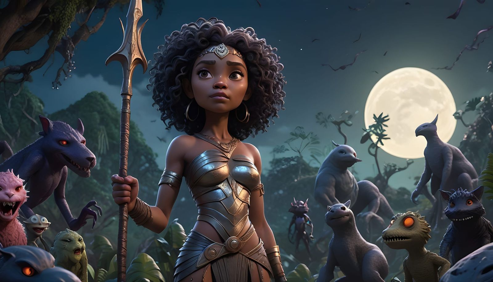 Jungle Princess Of The Moon