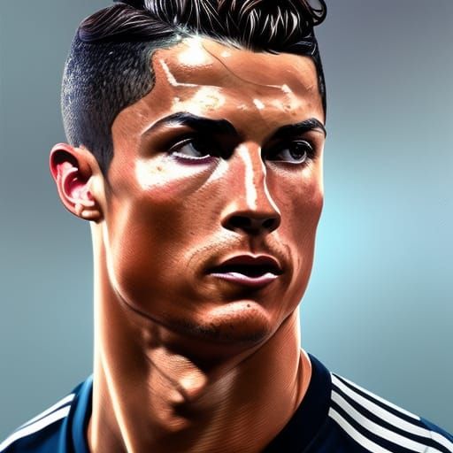 Cristiano Ronaldo - AI Generated Artwork - NightCafe Creator