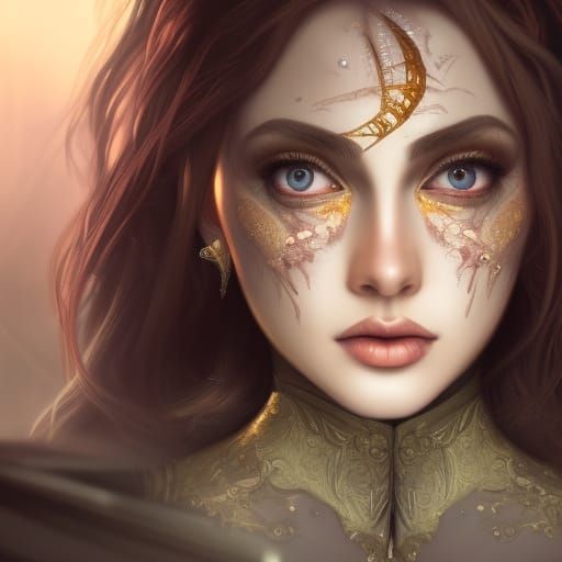 Beautiful woman portrait