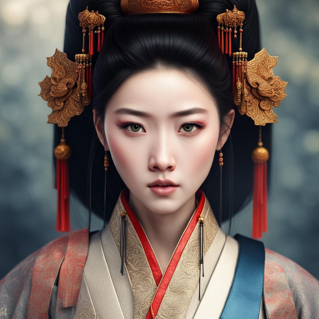 Chinese Princess - AI Generated Artwork - NightCafe Creator