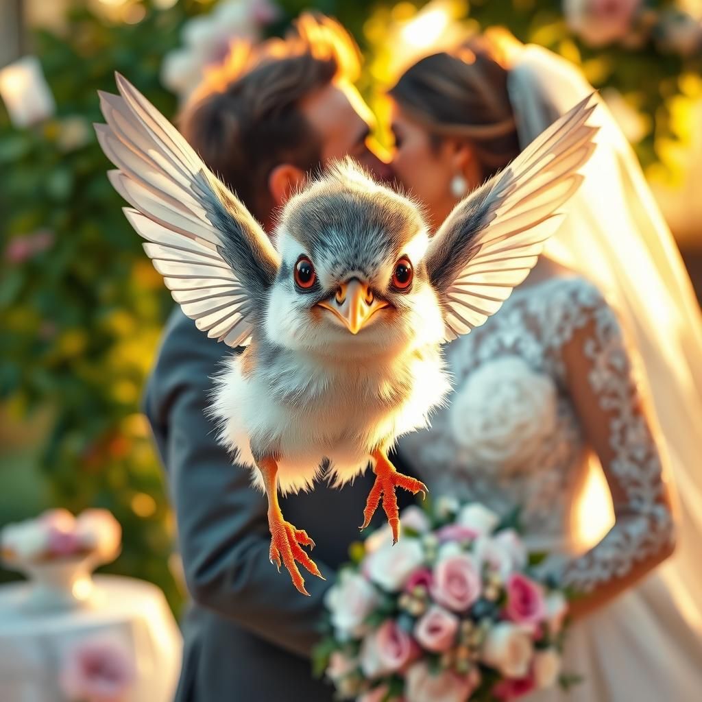 Wedding PhotoBomb   by @Yulia 