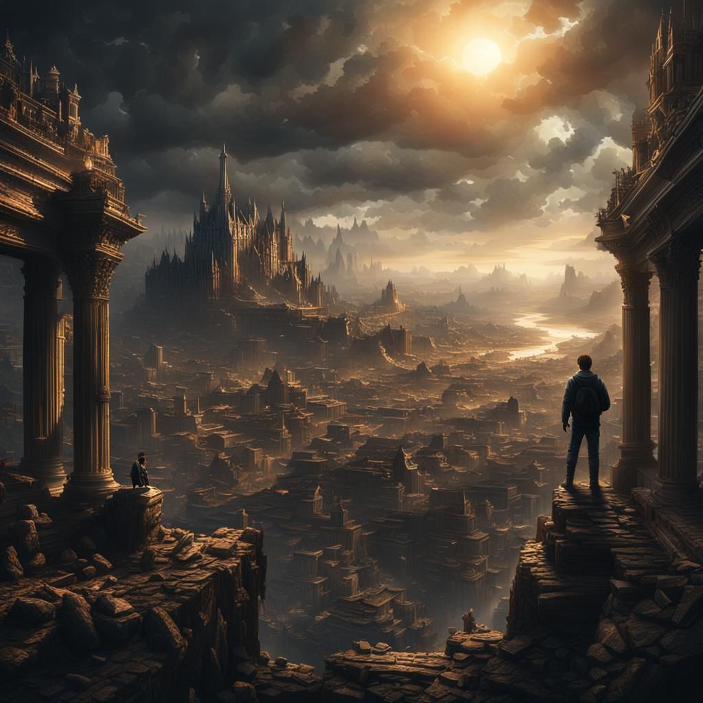 Overwhelmed and under darkness