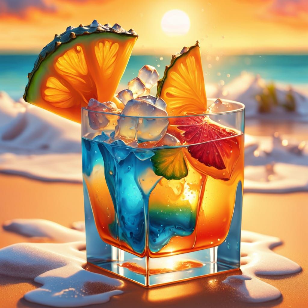 Drink at the Beach