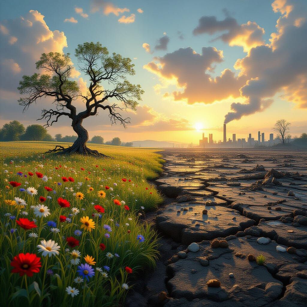 Creation and Decay, the cycle of nature  by @Enigma Bruce