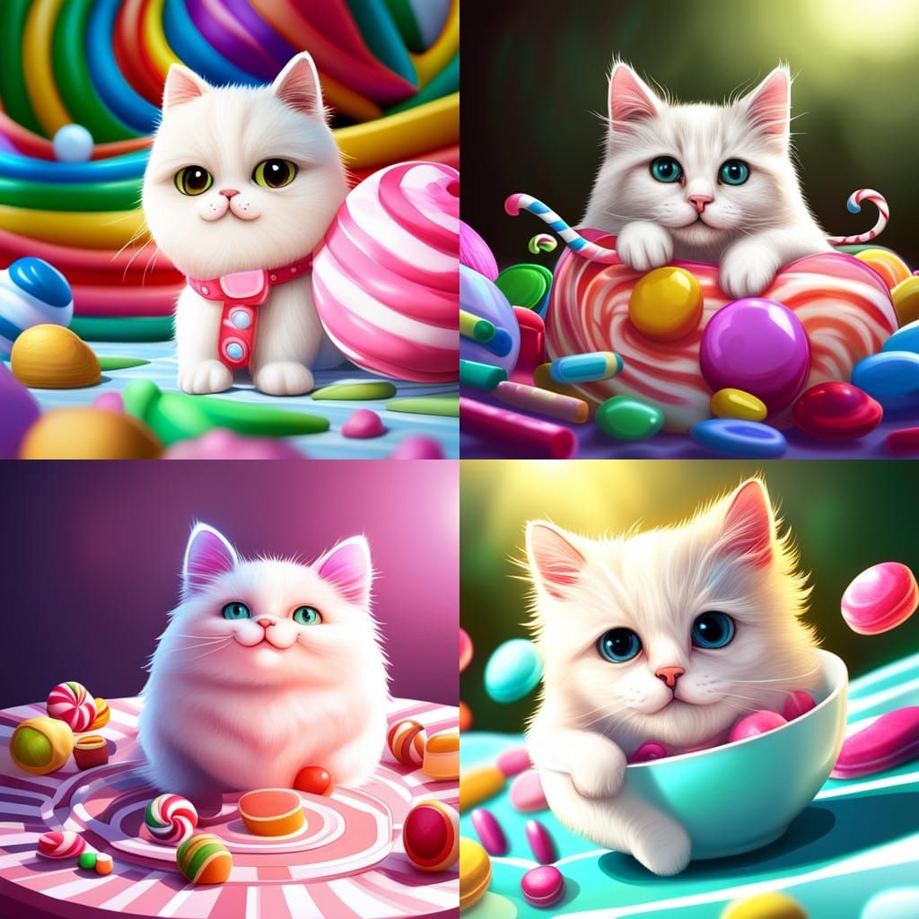 Uni candy Cat candy on Behance