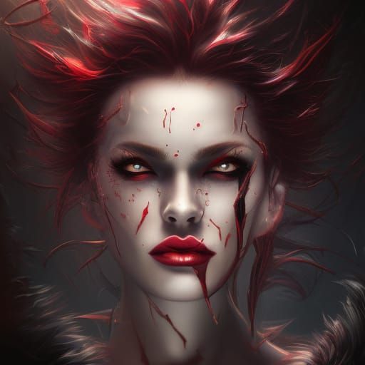 Vampiress - AI Generated Artwork - NightCafe Creator