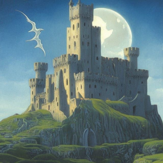 Castle (Brom) AI Generated Artwork NightCafe Creator