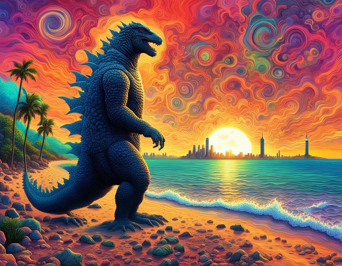 Anonymous Ray seeing Godzilla