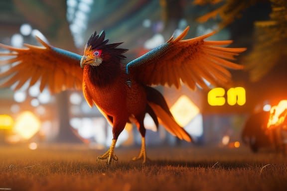 Hallucinated chicken