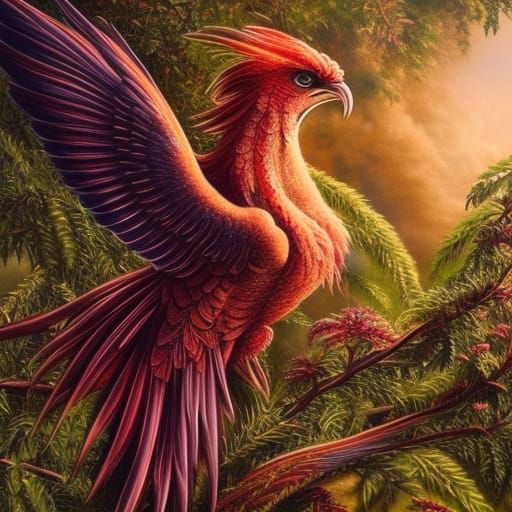 Phoenix before the Fire  by @Lady Lightbulb