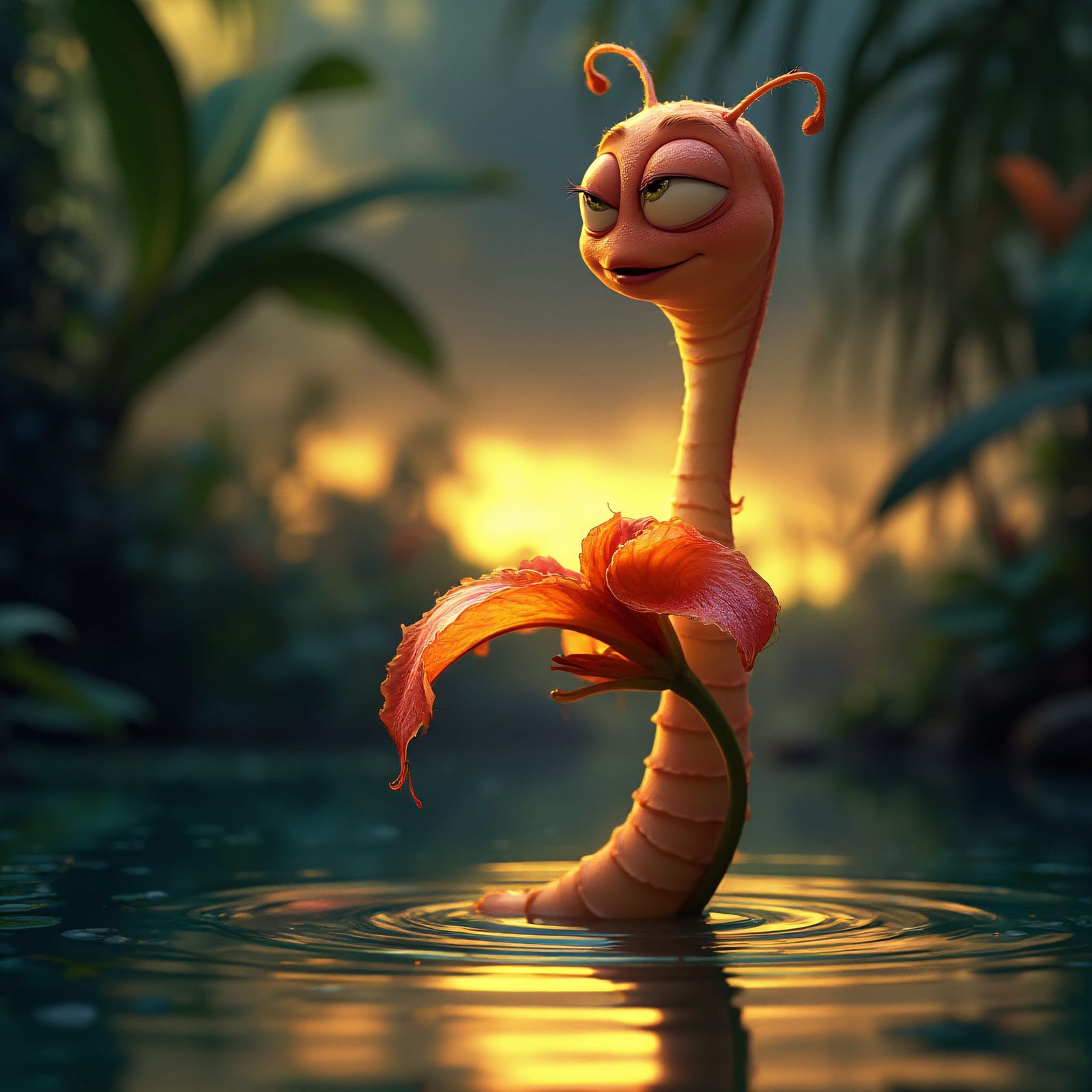 romantic worm