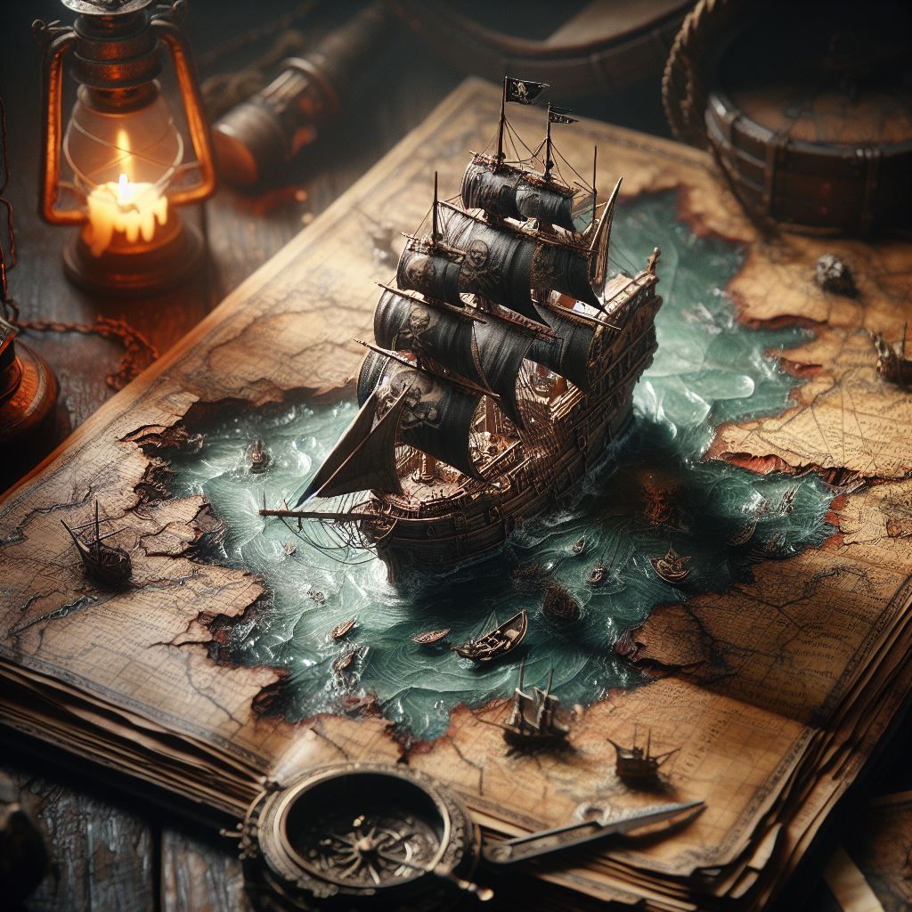 Pirate map