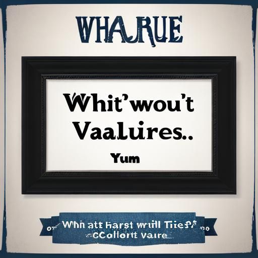 what's truly valuable.