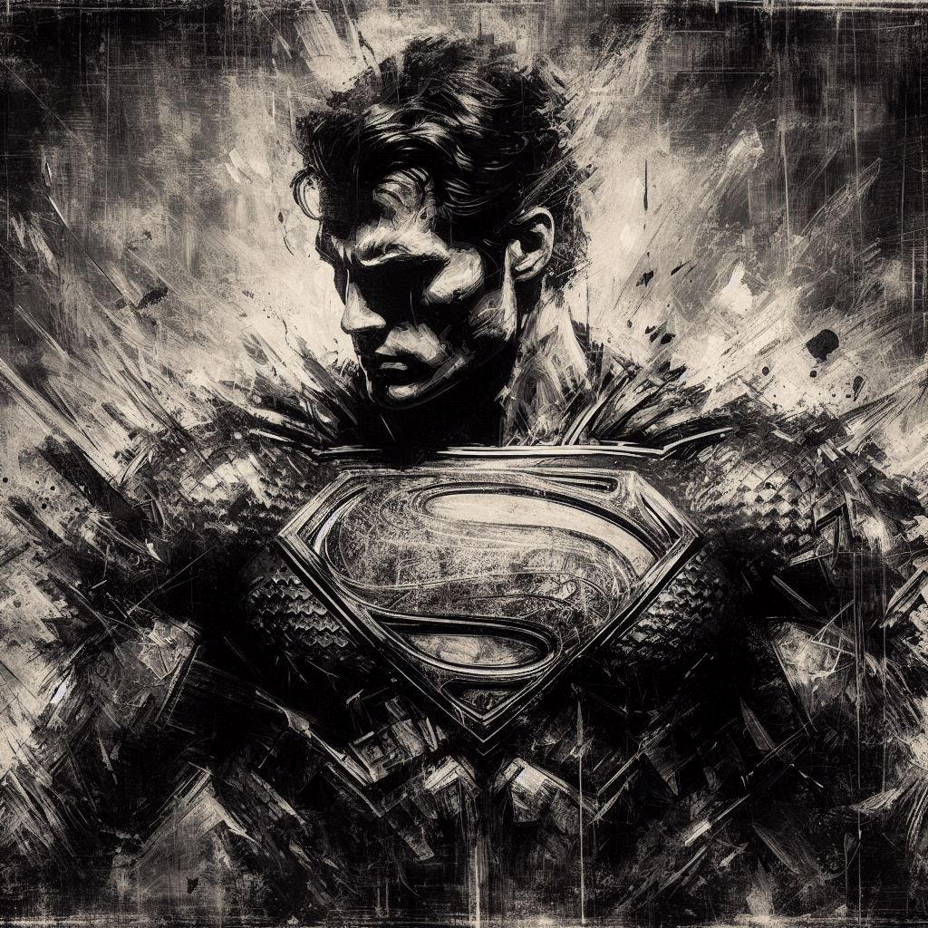 Gritty Superman