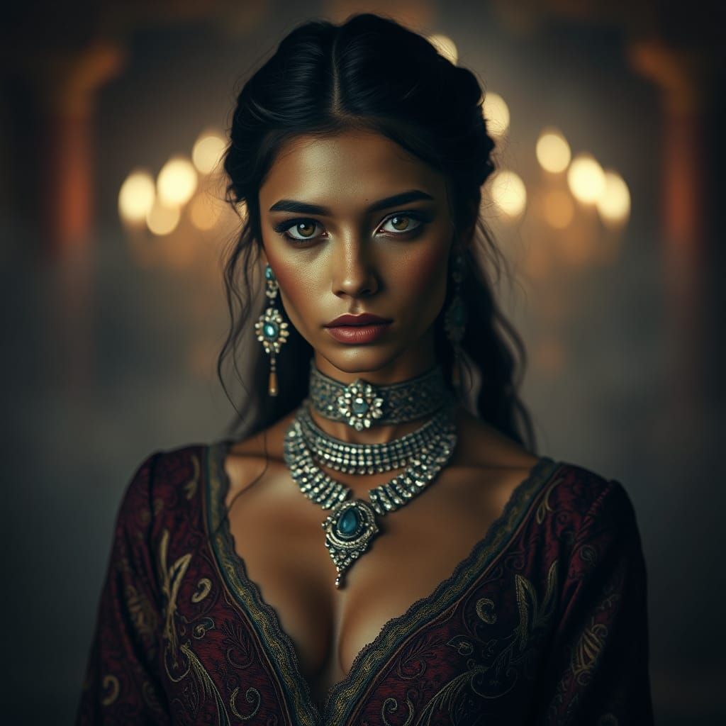 Siran Portrait in Moody Cinematic Style