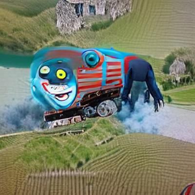Thomas the Tank Engine is a horrifying monster