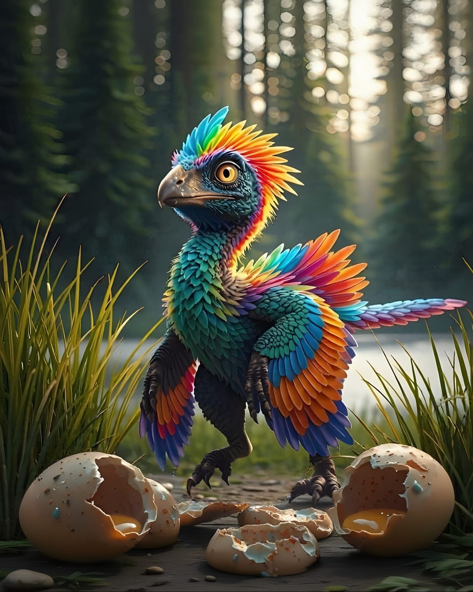 Jurassic Scavenger  by @Chief_Runs-with-scissors