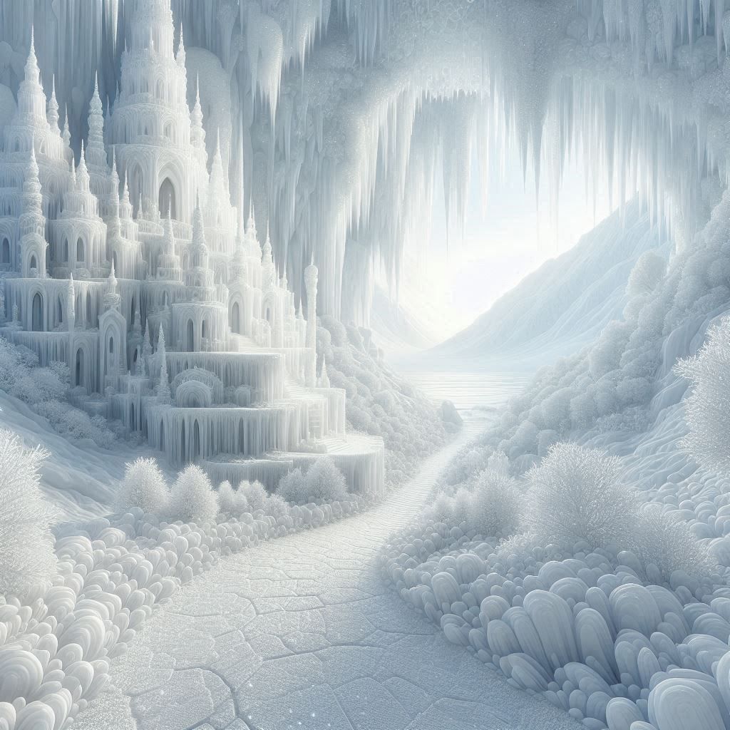 Ice landscape