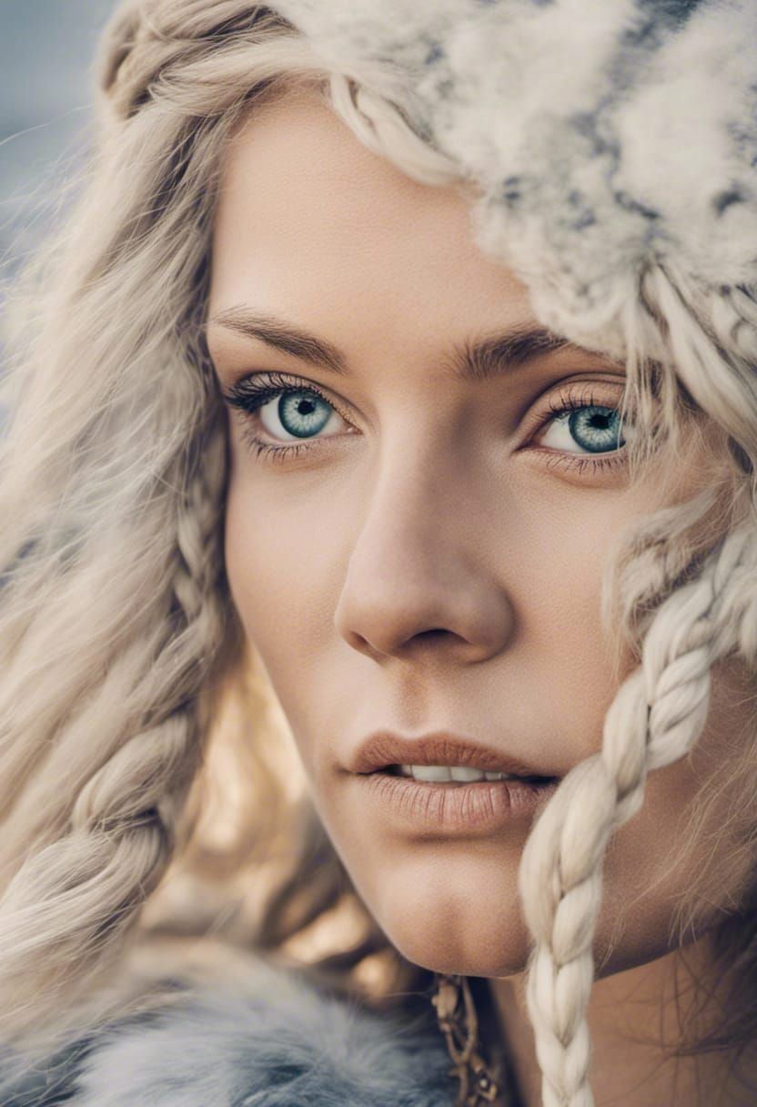 Nordic Woman - AI Generated Artwork - NightCafe Creator