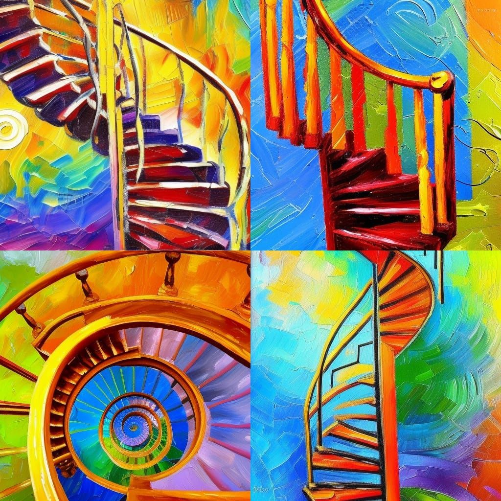 spiral staircase