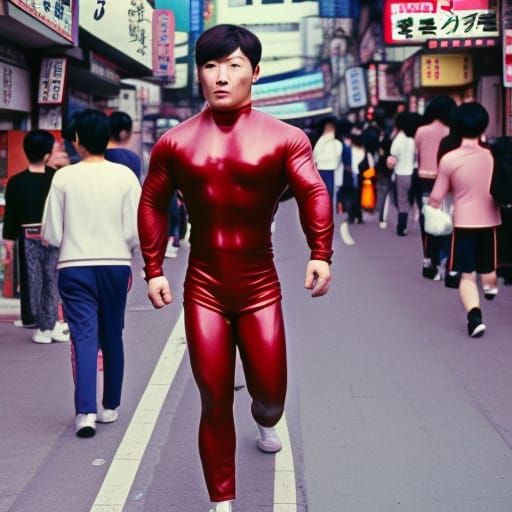 Muscle Man, 1980s Korea