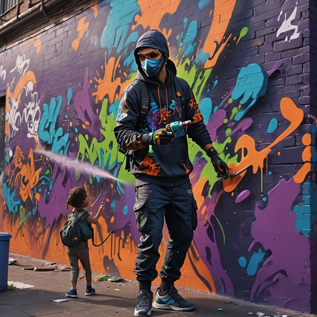 Street art, street life