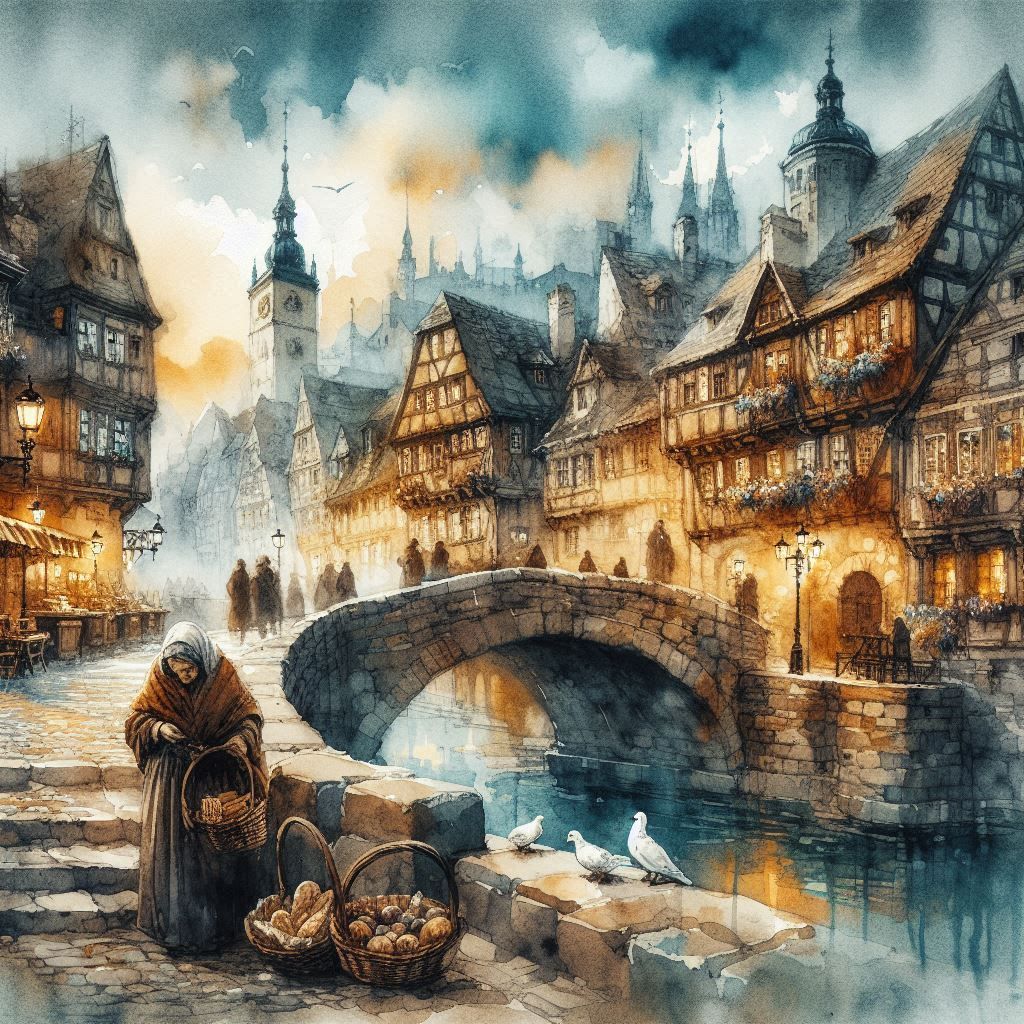 Medieval city life