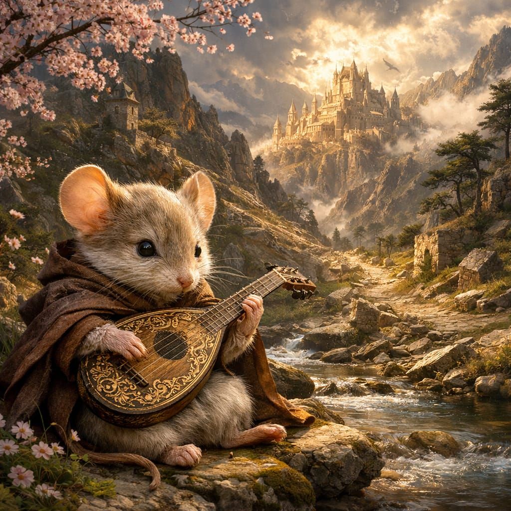 Playing for the beauty of nature