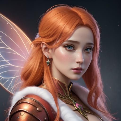 Fairy with orange hair #3