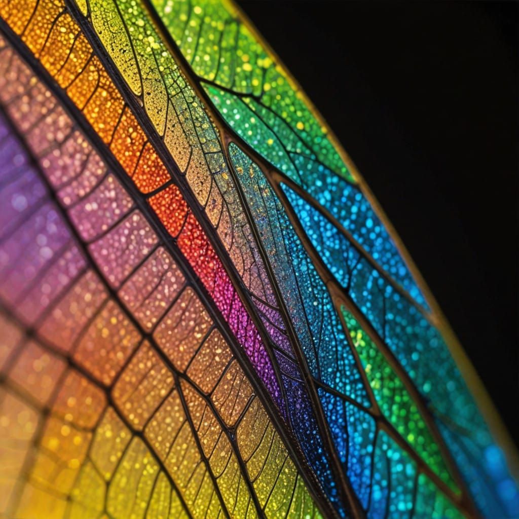 Abstract Photography, insect wing.  by @Helvetica_