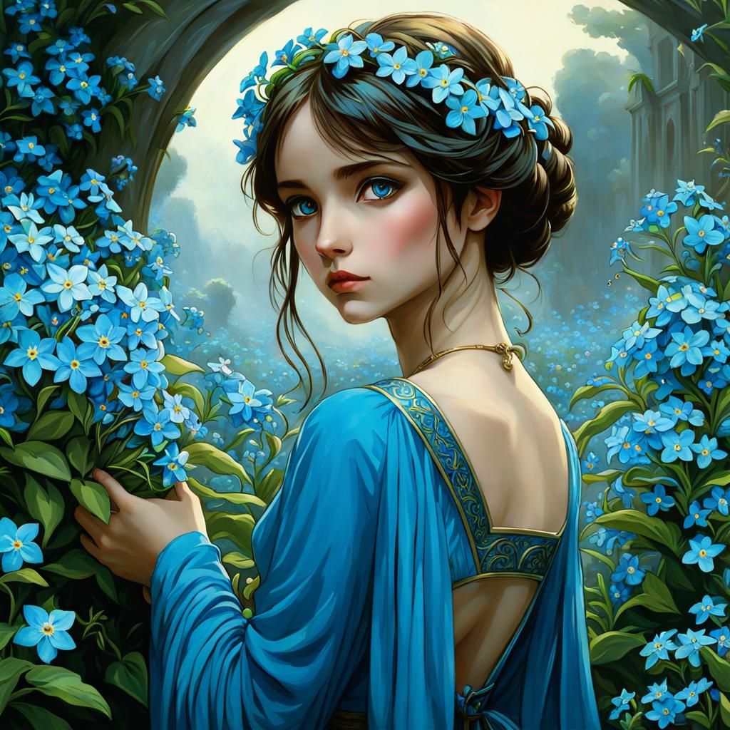 Yes, These Are The Forget-Me-Nots