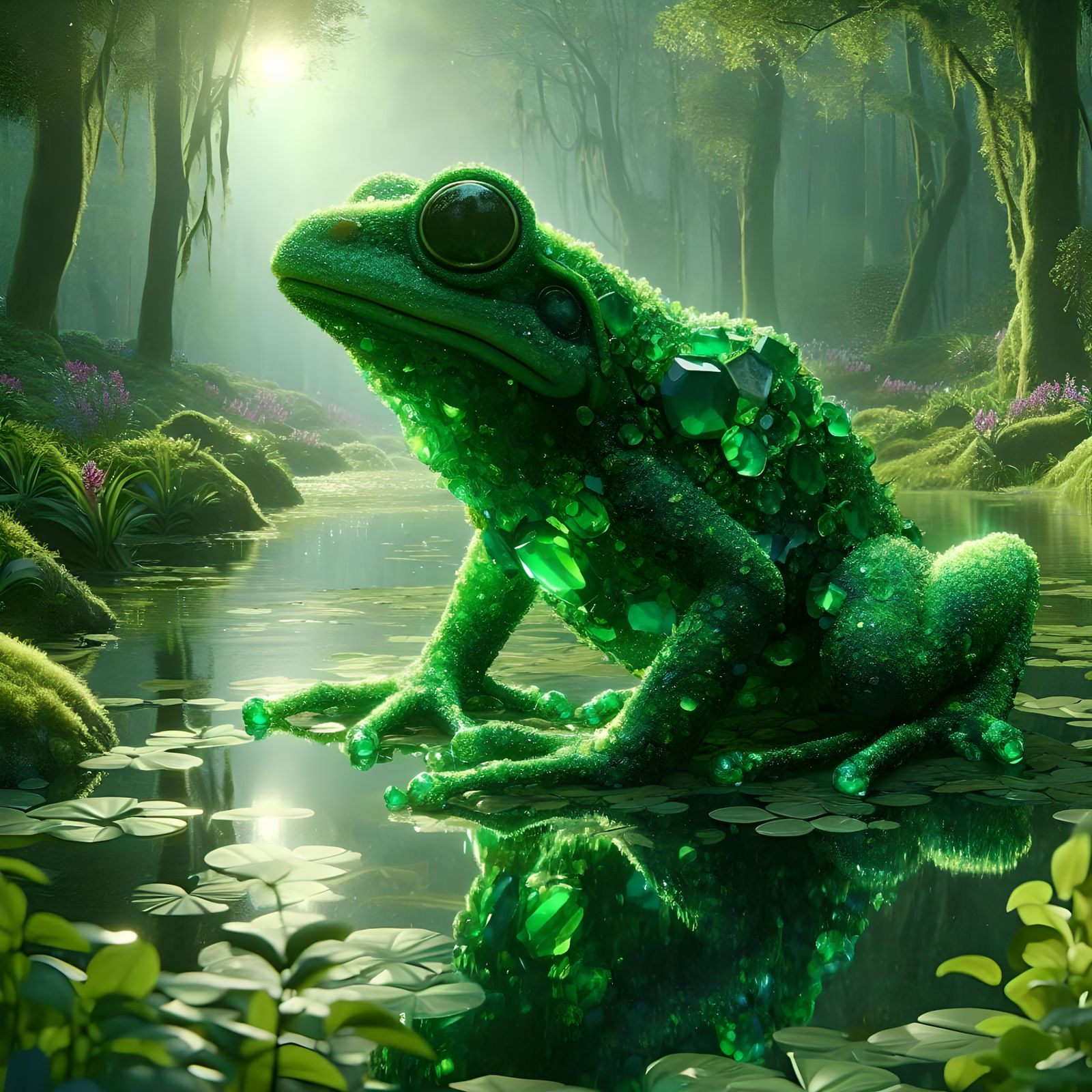 Emerald Frog