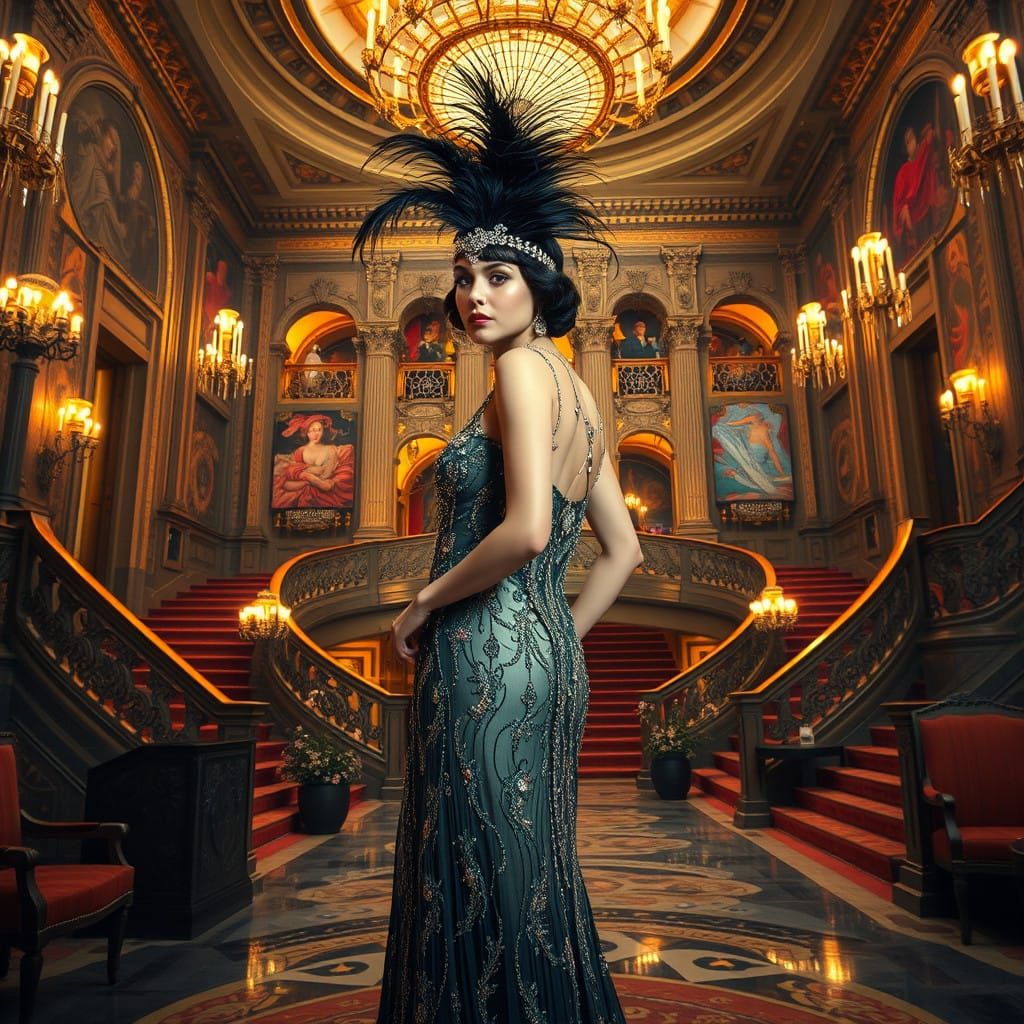 1920s   by @Kelli Benjamin-Limae Creations