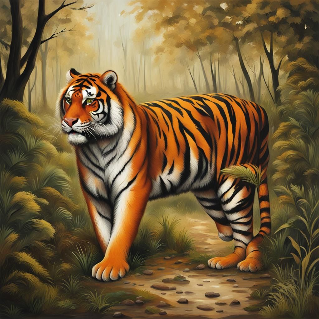 Landschaft Tiger Schunkle