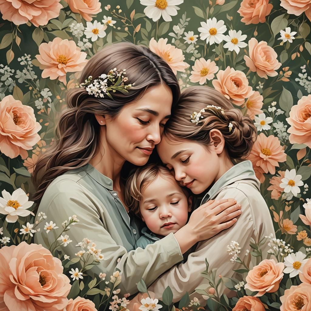 Blossoming Love  by @TechEcho