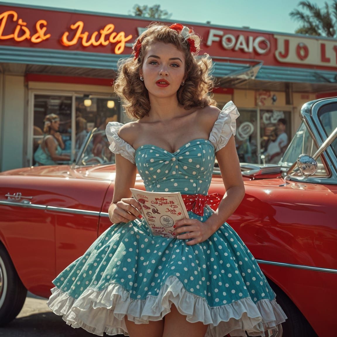 1950's PinUp girl