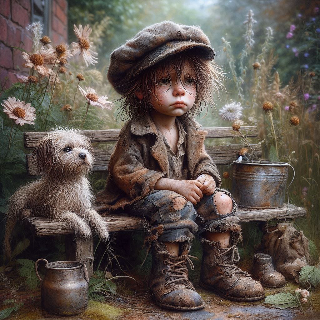 The Boy With His Scruffy Doggy 🐶👍