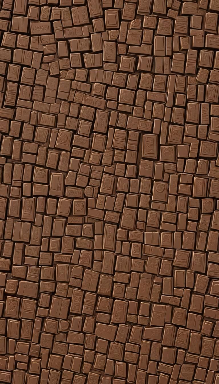 Chocolate bar tree