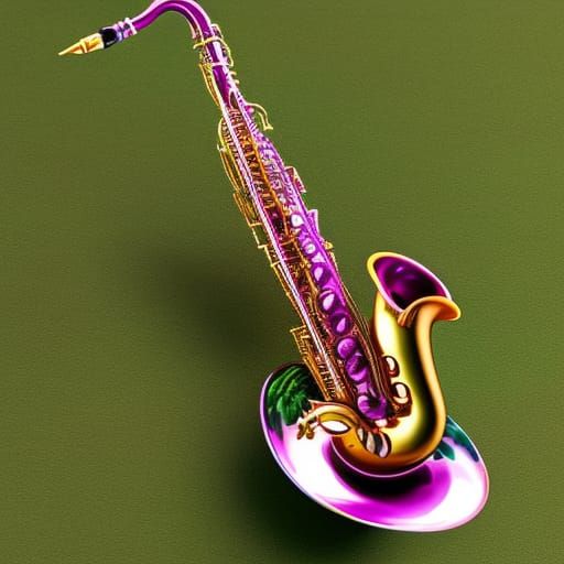 Dragon fruit saxophone fail AI Generated Artwork NightCafe Creator
