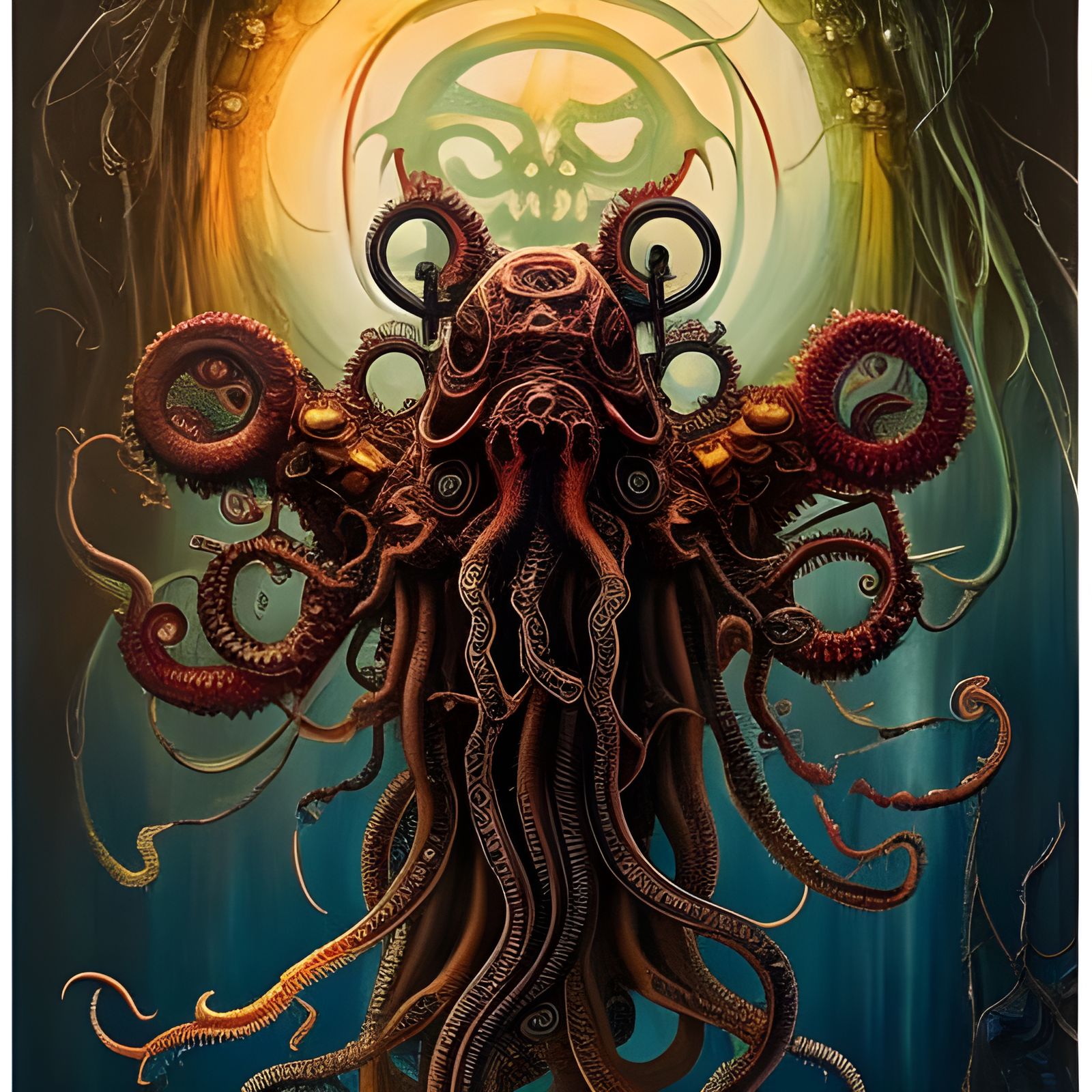 Cthulhu - AI Generated Artwork - NightCafe Creator