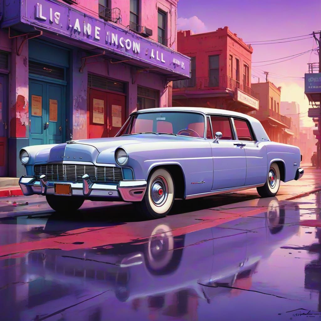 1956 Lincoln Continental  by @ericB