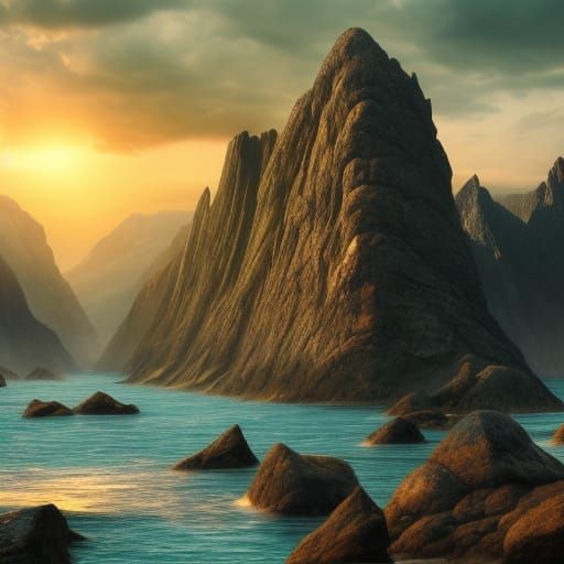 Rocky Fjords  by @Mart Thunderdark