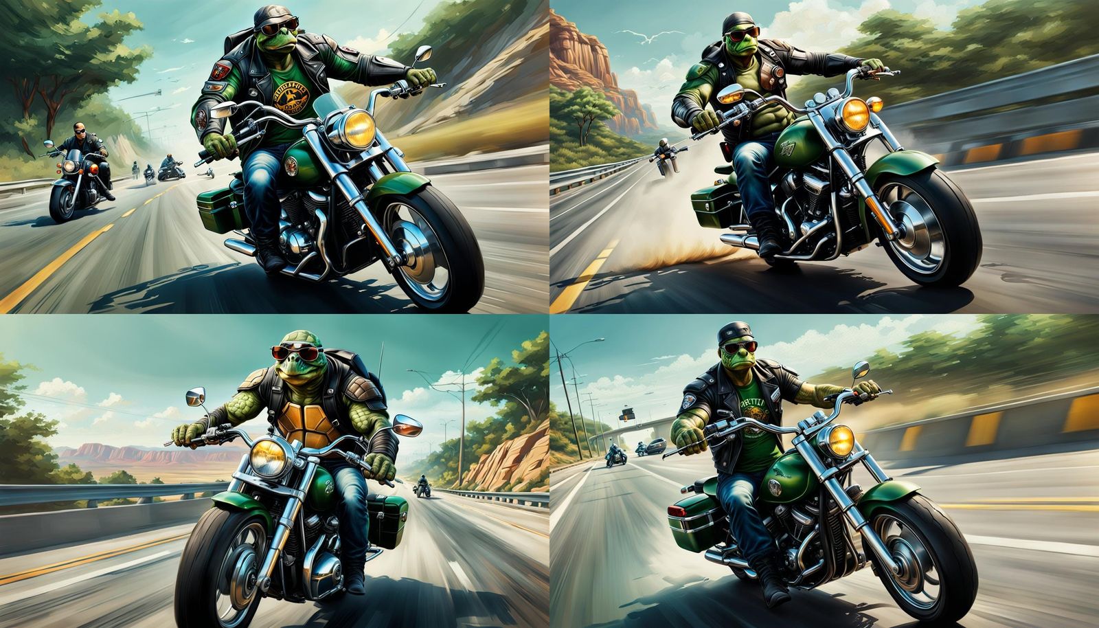 Biker Turtle