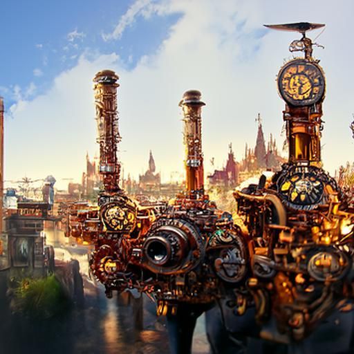 Steampunk City