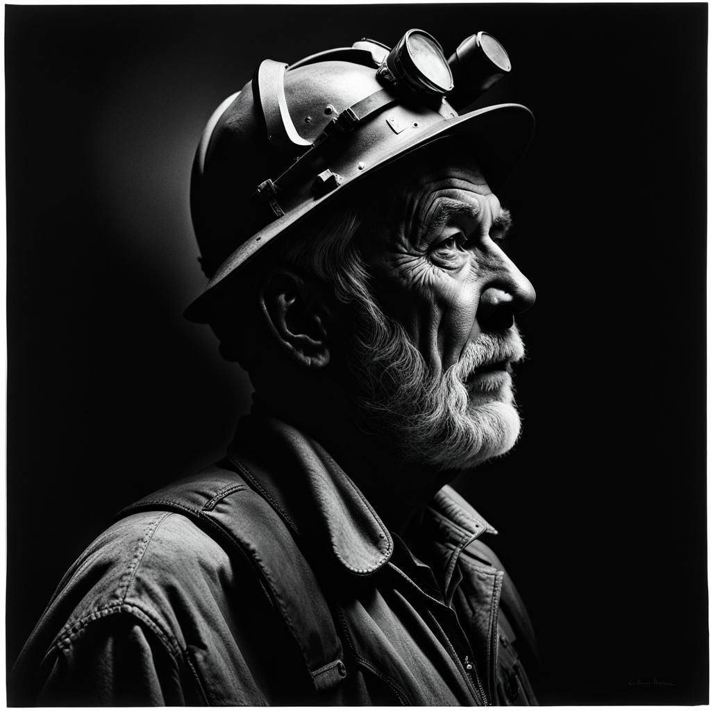 Old Coal Miner  by @UpstandingCitizen