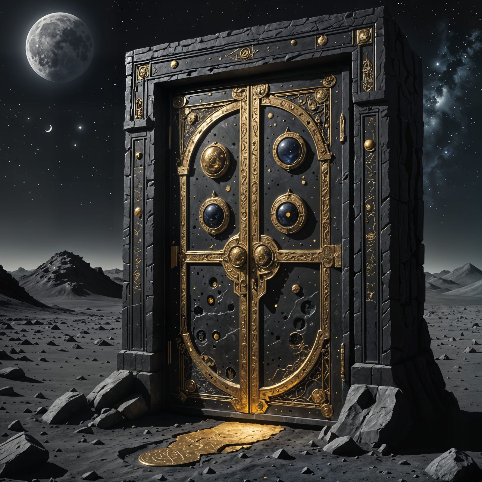 The Obsidian Threshold  by @undefined