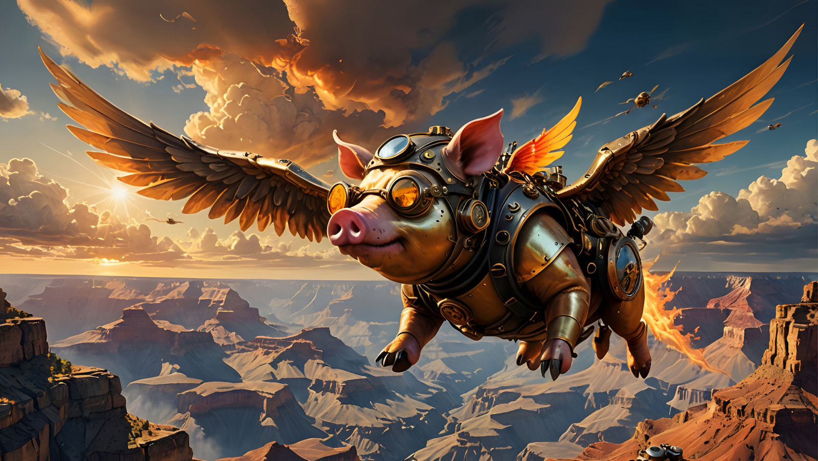 When Pigs Fly