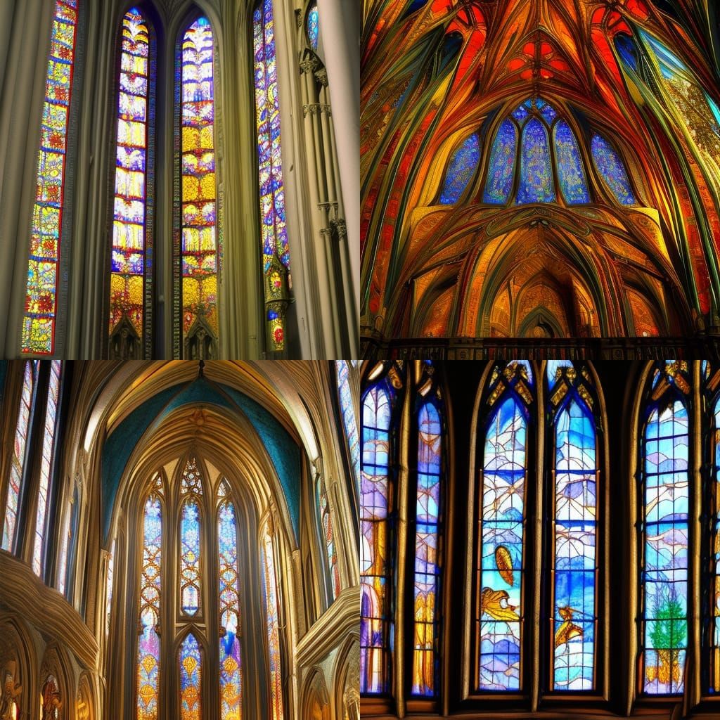 stained glass cathedral