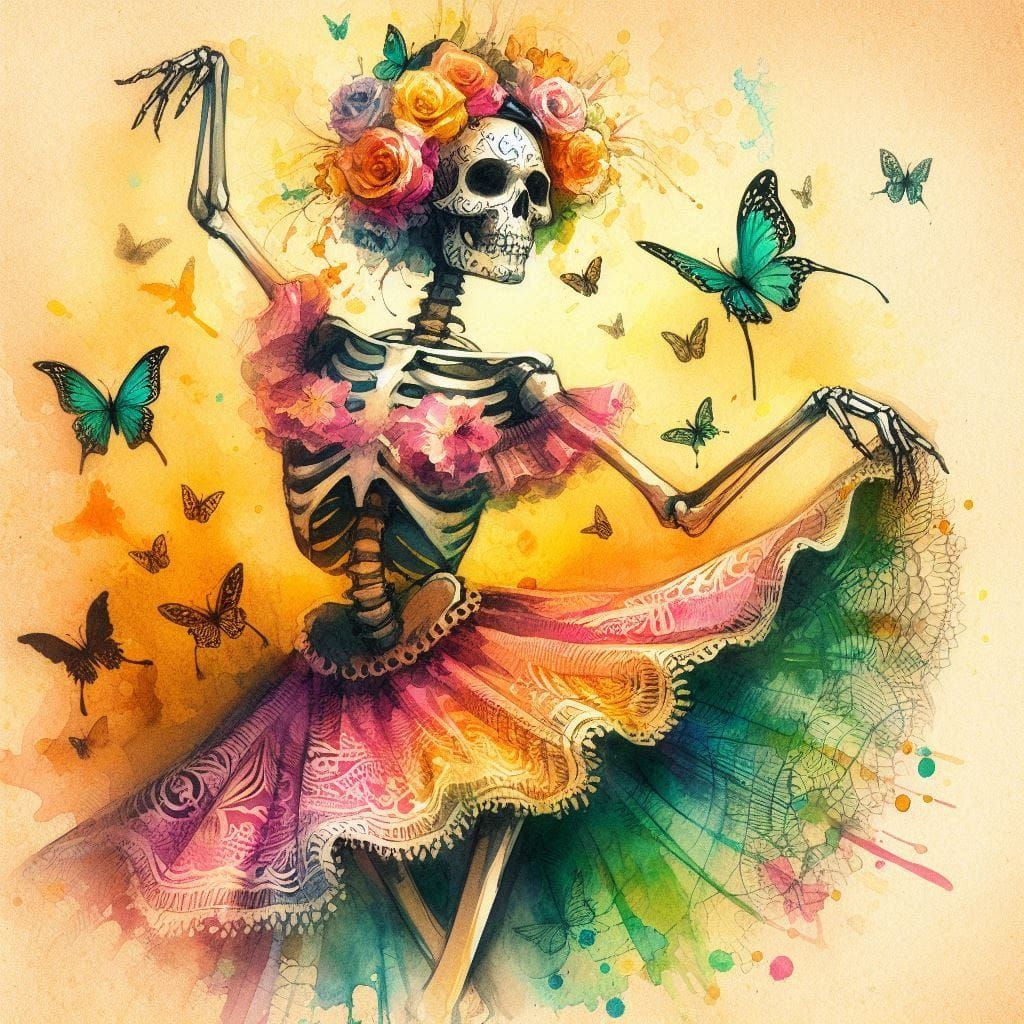 The dance of a skeleton
